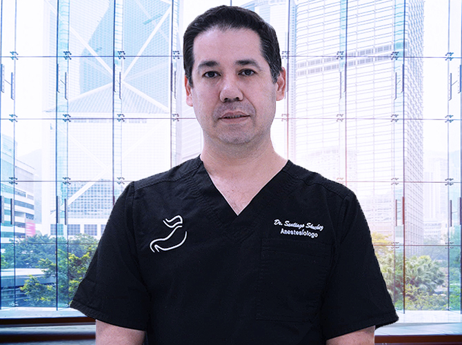 Dr. Jesus Santiago Sanchez is a certified anesthesiologist responsible for keeping you safe and comfortable during and after your operation.